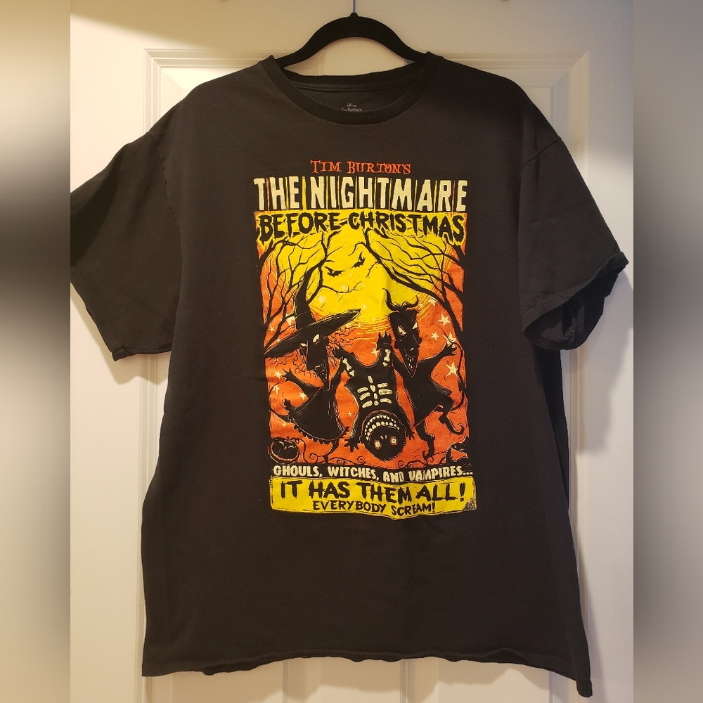Disney, The Nightmare Before Christmas, Tee shirt, size XL